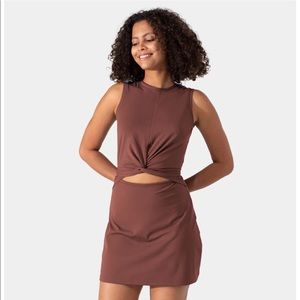 NWT Halara In My Feels Tie-Up Tank Dress- S
